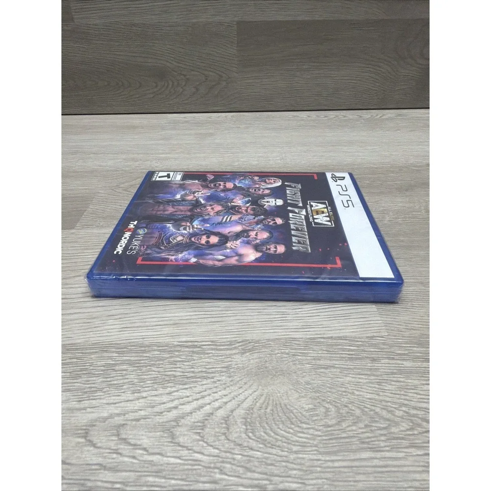 AEW All Elite Wrestling Fight Forever Sony PlayStation 5 - New/ Factory Sealed
